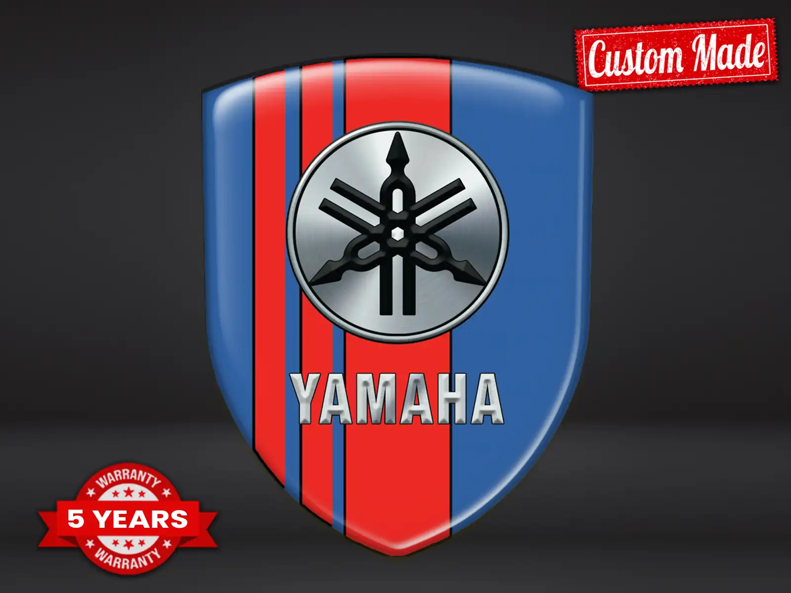 Yamaha Pegatinas Resina Edición Limitada Auto Deporte Lujo